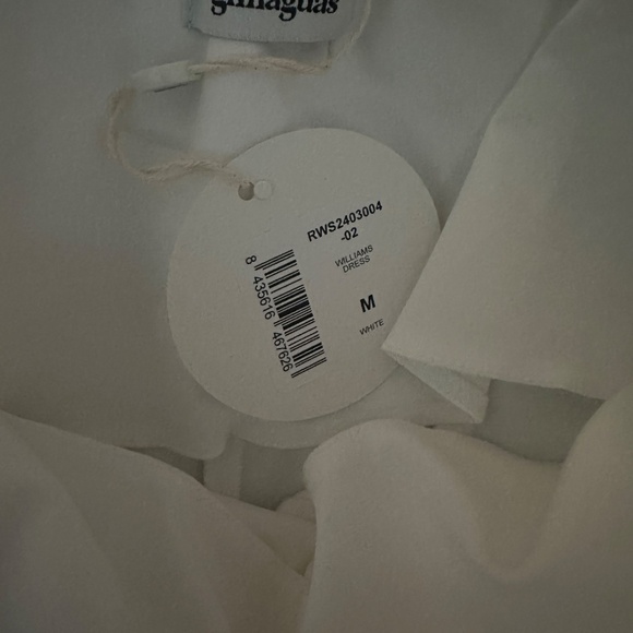 STRAPLESS WHITE “MILLER” DRESS BY GIMAGUAS - Picture 3 of 3